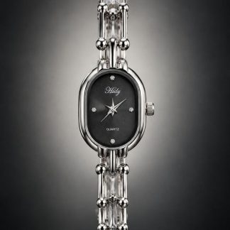 Elegant Ladies Watch - Steel Band silver