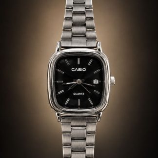 Classic Ladies Watch - casio silver