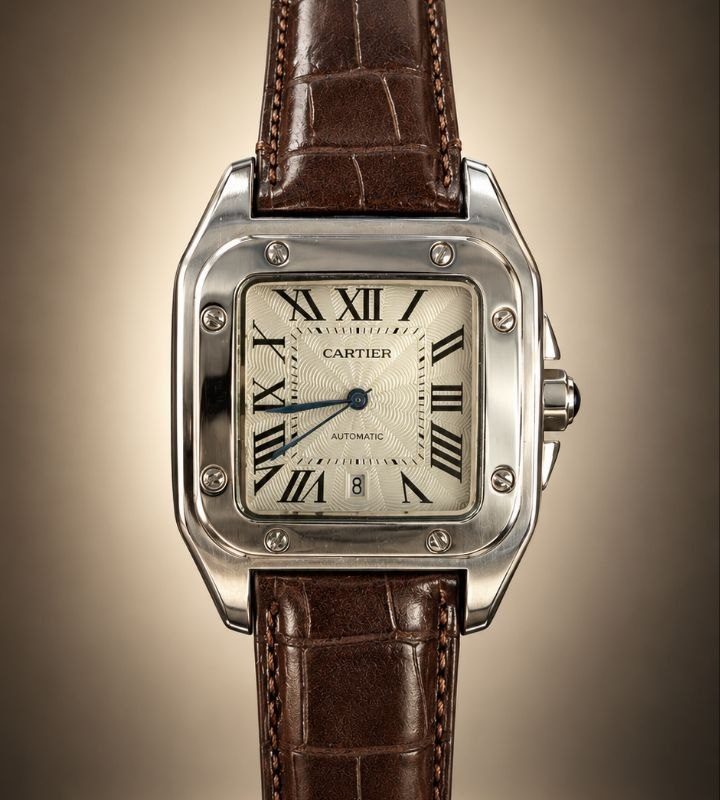 Classic Leather Watch Cartier