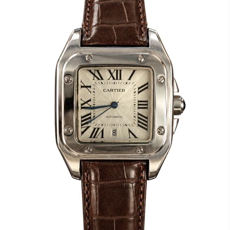 Classic Leather Watch Cartier